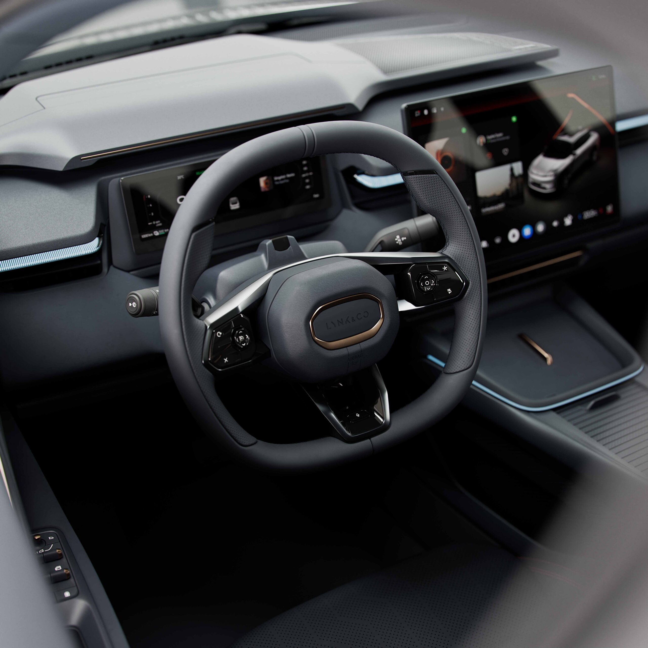 LYNK & CO 08 Innenraum Fahrerseite