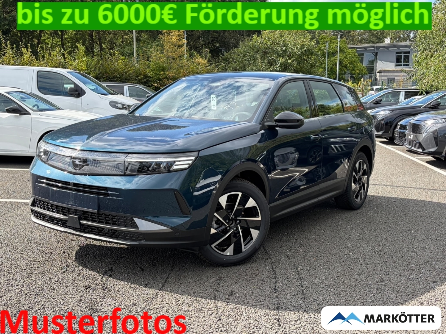 Fahrzeugabbildung Opel Grandland Electric Edition 73kWh **VORLAUFFAHRZEUG** AHK+SHZ