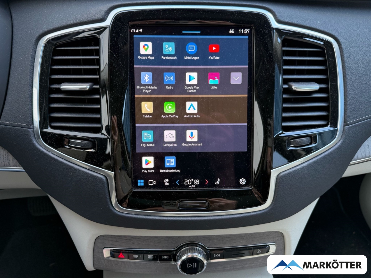Fahrzeugabbildung Volvo XC90 B5 AWD Ultimate Dark 7-Sitz. AHK/ACC/360°
