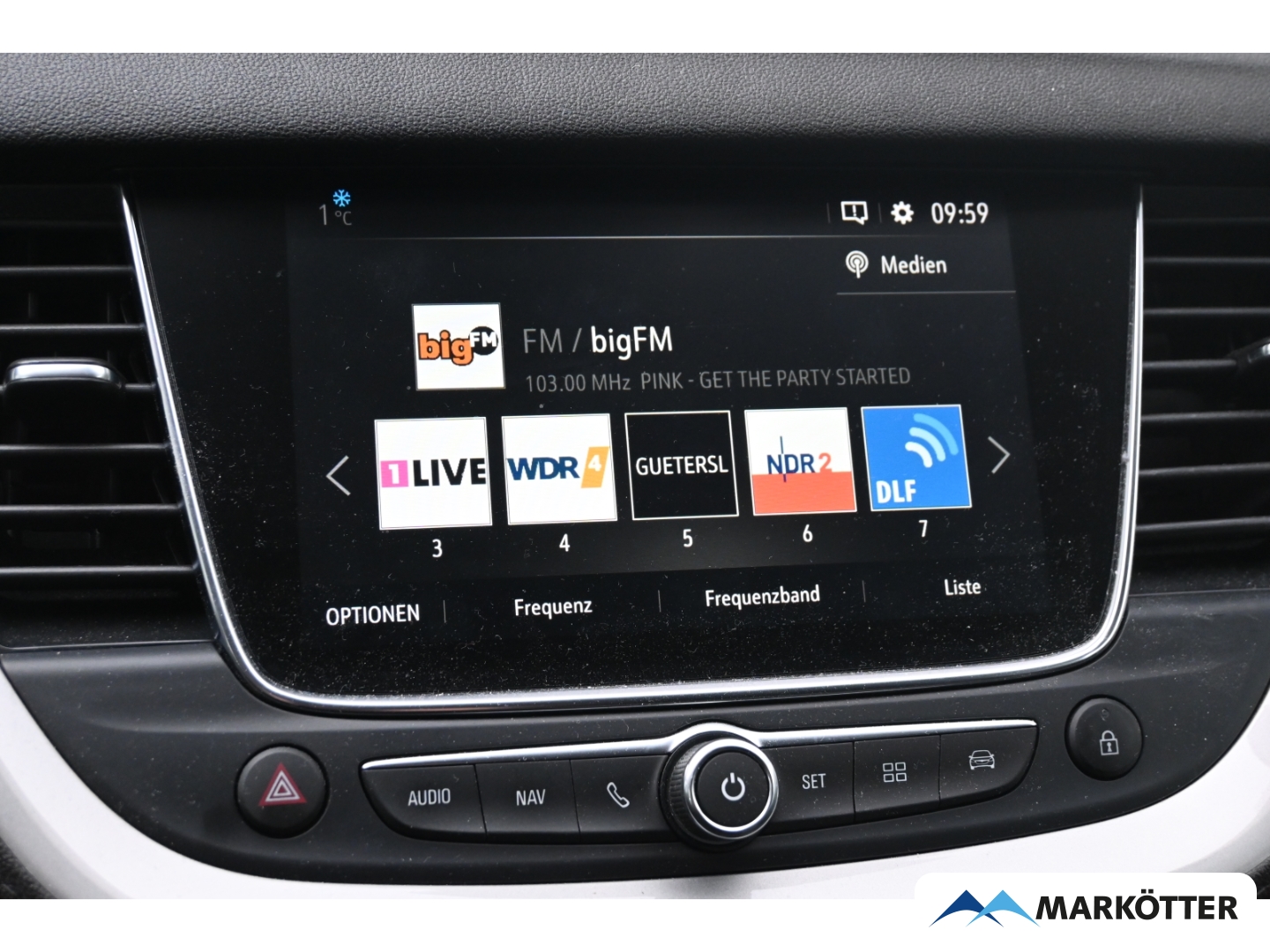 Fahrzeugabbildung Opel Grandland X Edition 1.2 Turbo Kamera/ LenkradH/18''