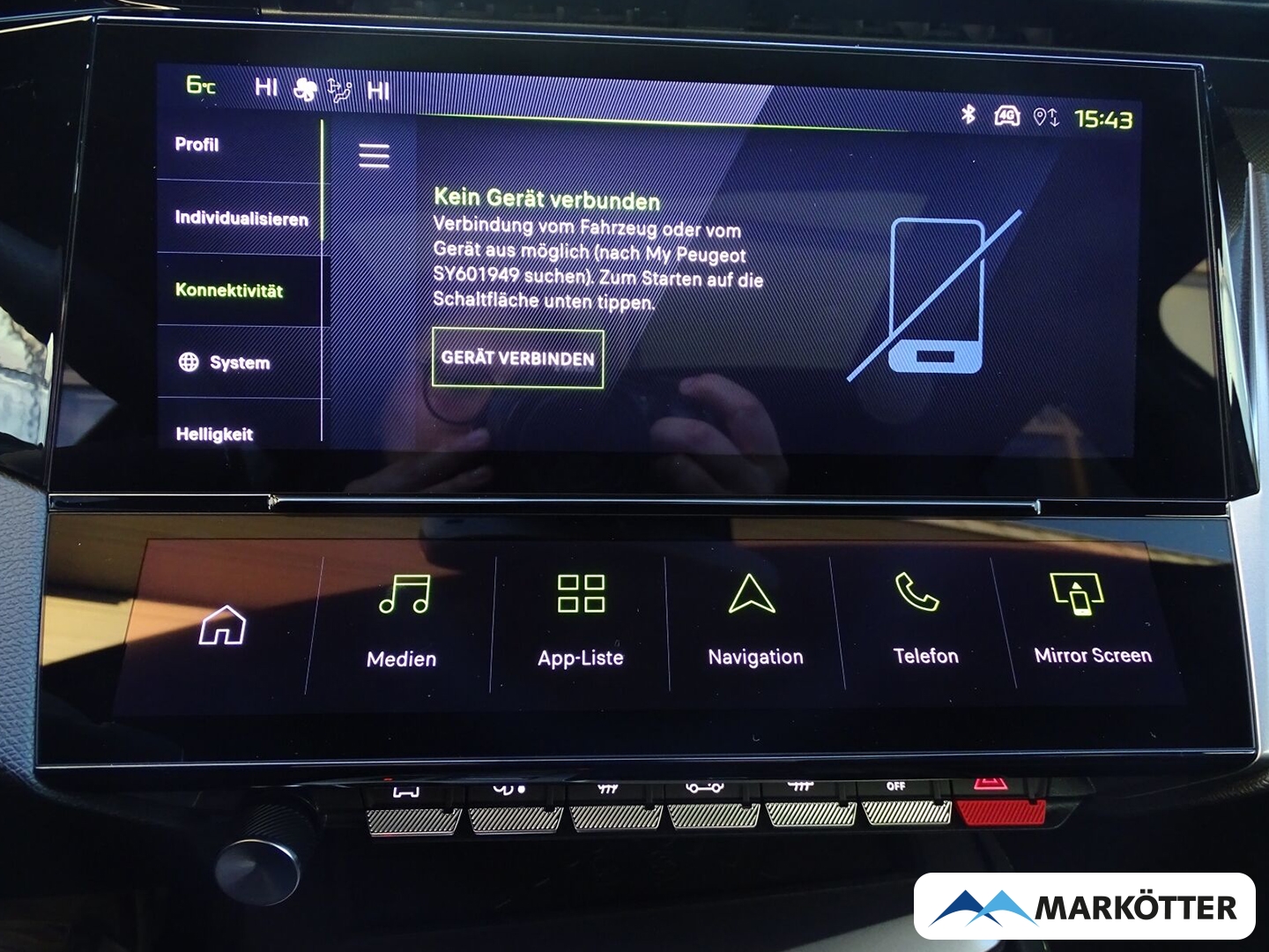 Fahrzeugabbildung Peugeot 308 SW Hybrid 145 GT Facelift, Alcantara, Premium, Surrounding,