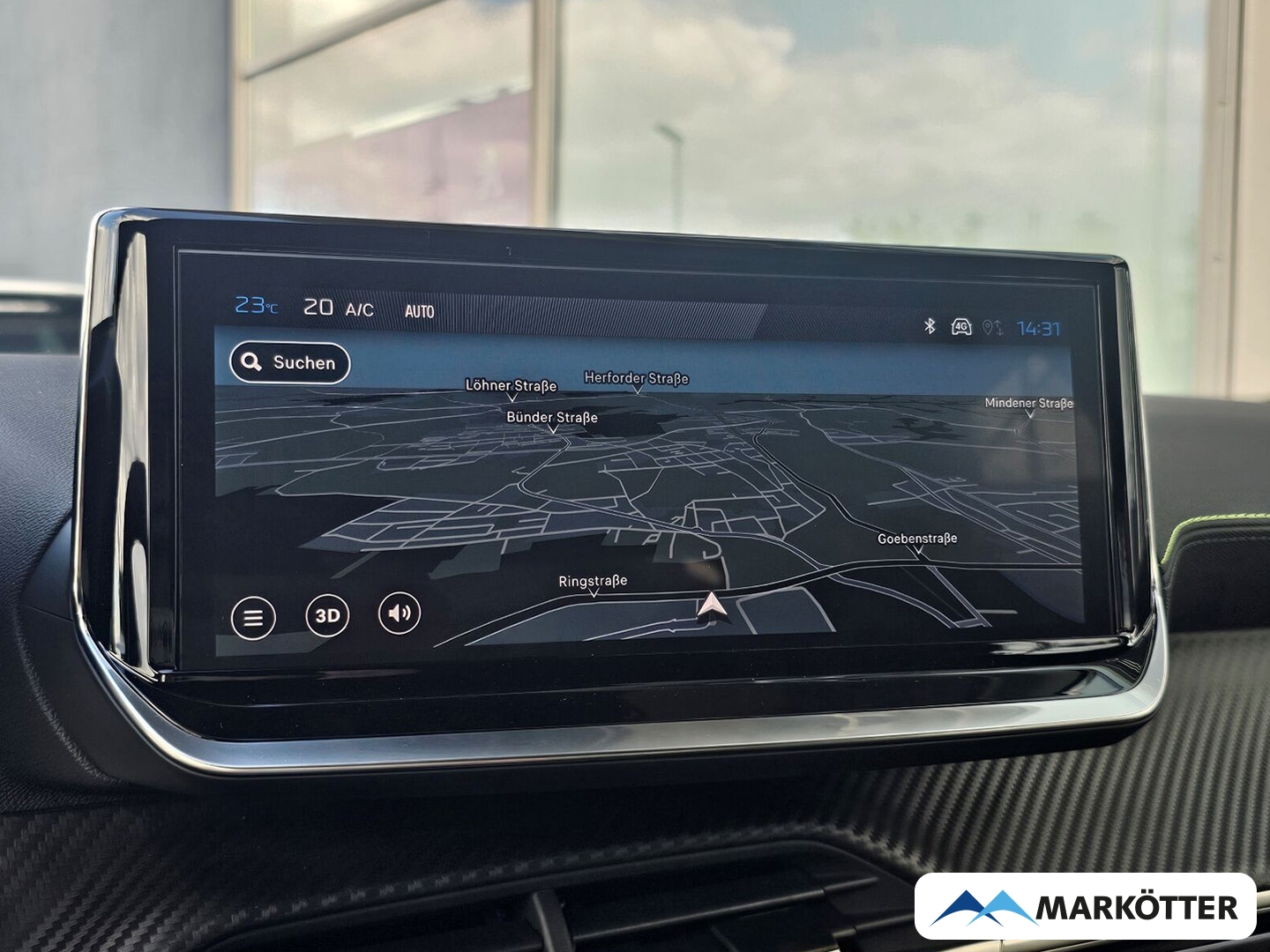 Fahrzeugabbildung Peugeot 2008 Hybrid 145 GT Panorama, 360° Kamera, Navi