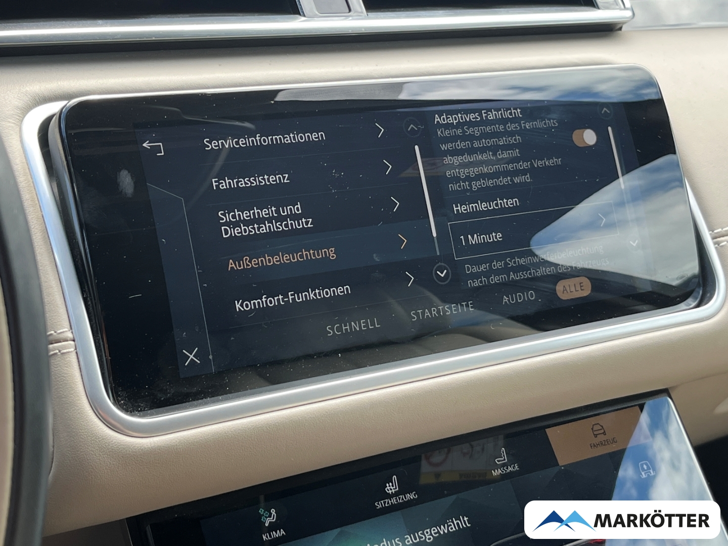 Fahrzeugabbildung Land Rover Range Rover Velar D300 R-Dynamic HSE ACC/Massage/21''