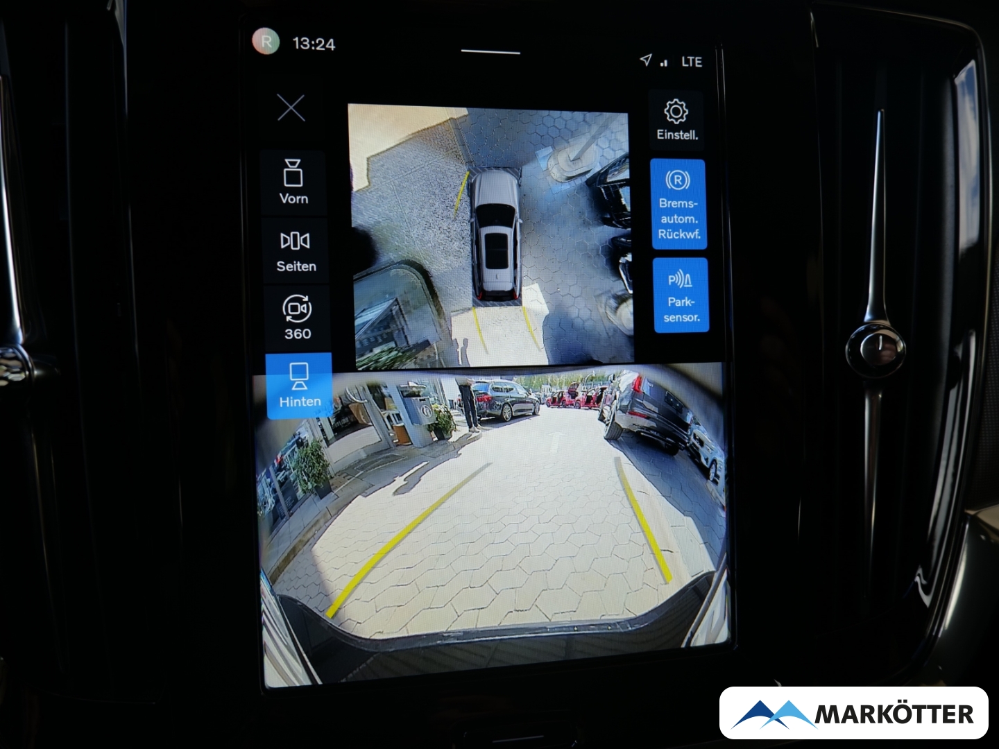 Fahrzeugabbildung Volvo V90 T6 AWD Plus Dark Recharge AHK/ACC/360°/H&K