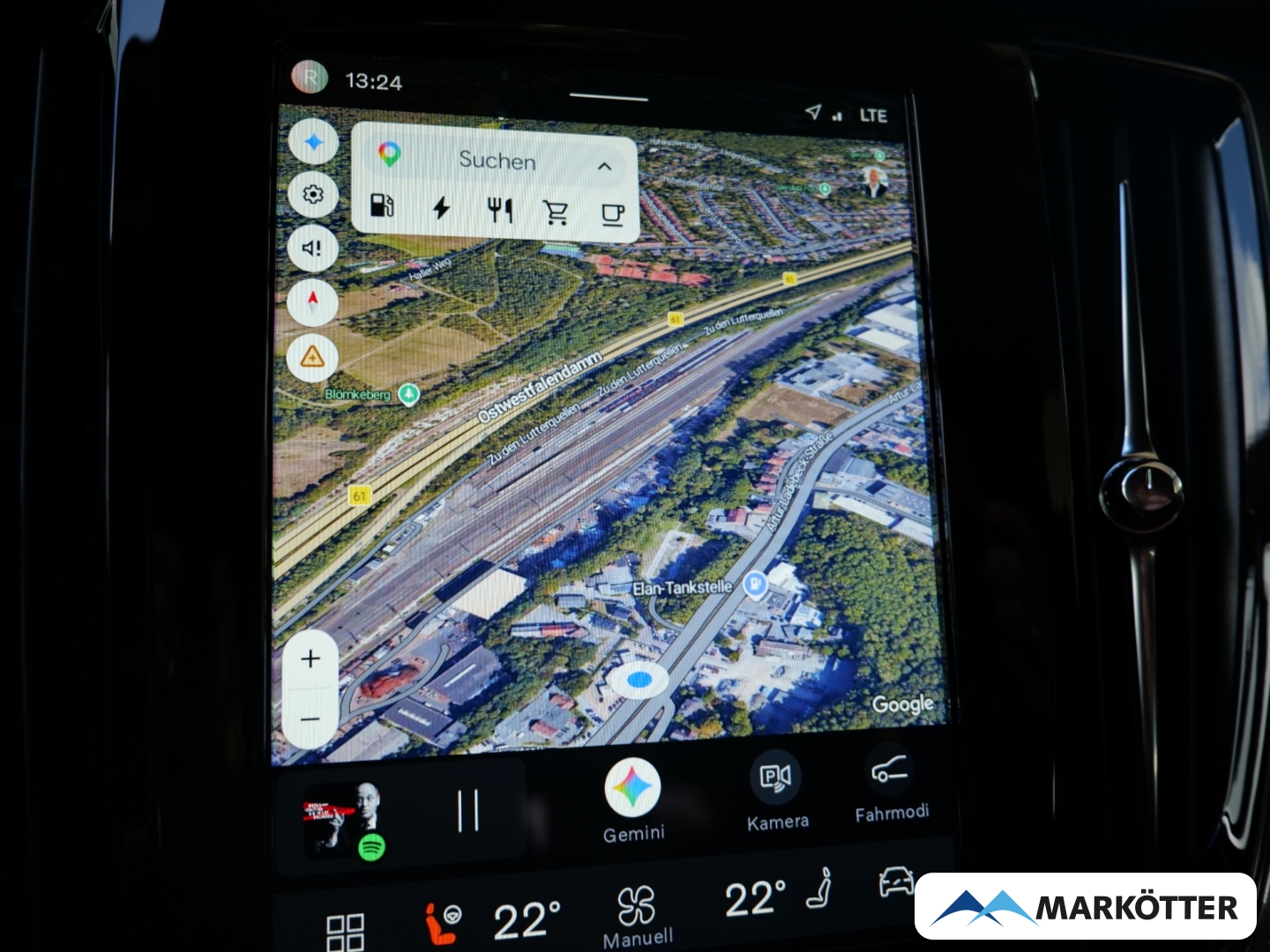 Fahrzeugabbildung Volvo V90 T6 AWD Plus Dark Recharge AHK/ACC/360°/H&K