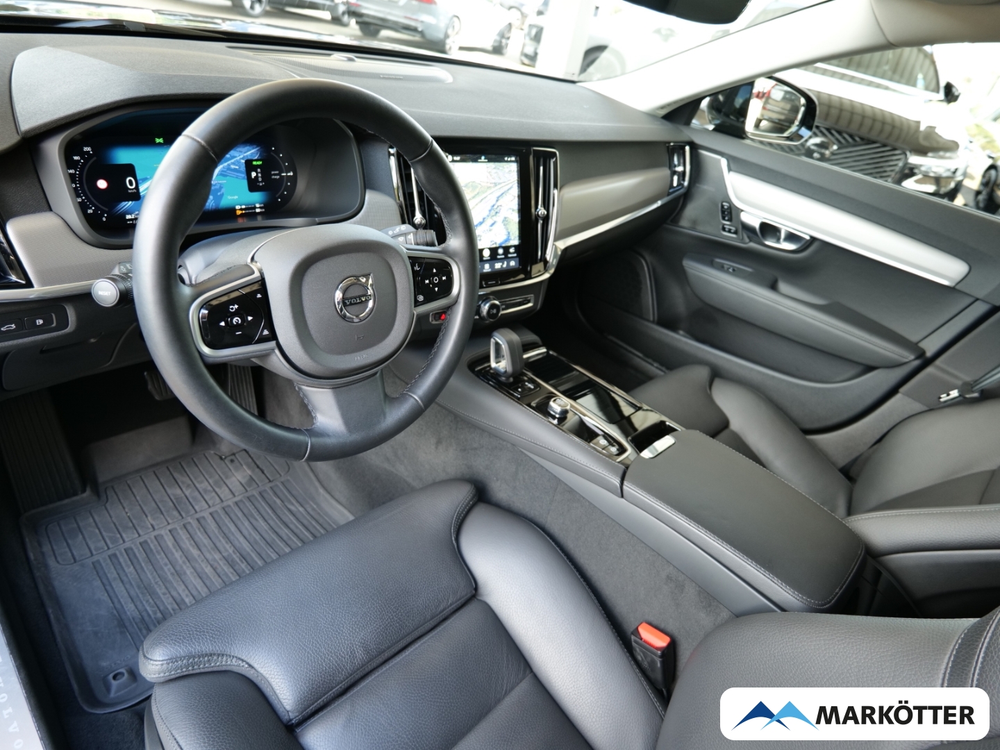 Fahrzeugabbildung Volvo V90 T6 AWD Plus Dark Recharge AHK/ACC/360°/H&K