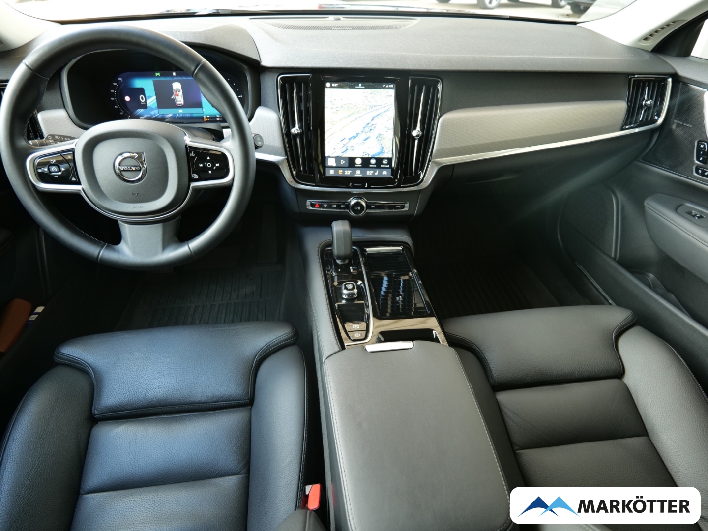 Fahrzeugabbildung Volvo V90 T6 AWD Plus Dark Recharge AHK/ACC/360°/H&K
