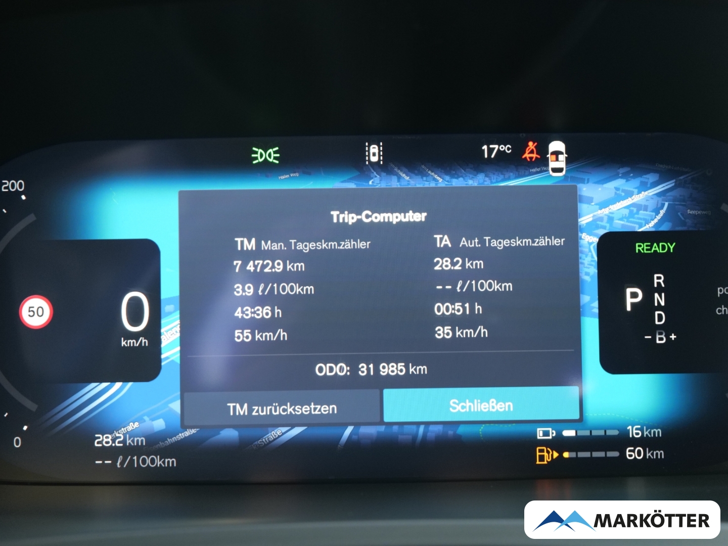 Fahrzeugabbildung Volvo V90 T6 AWD Plus Dark Recharge AHK/ACC/360°/H&K