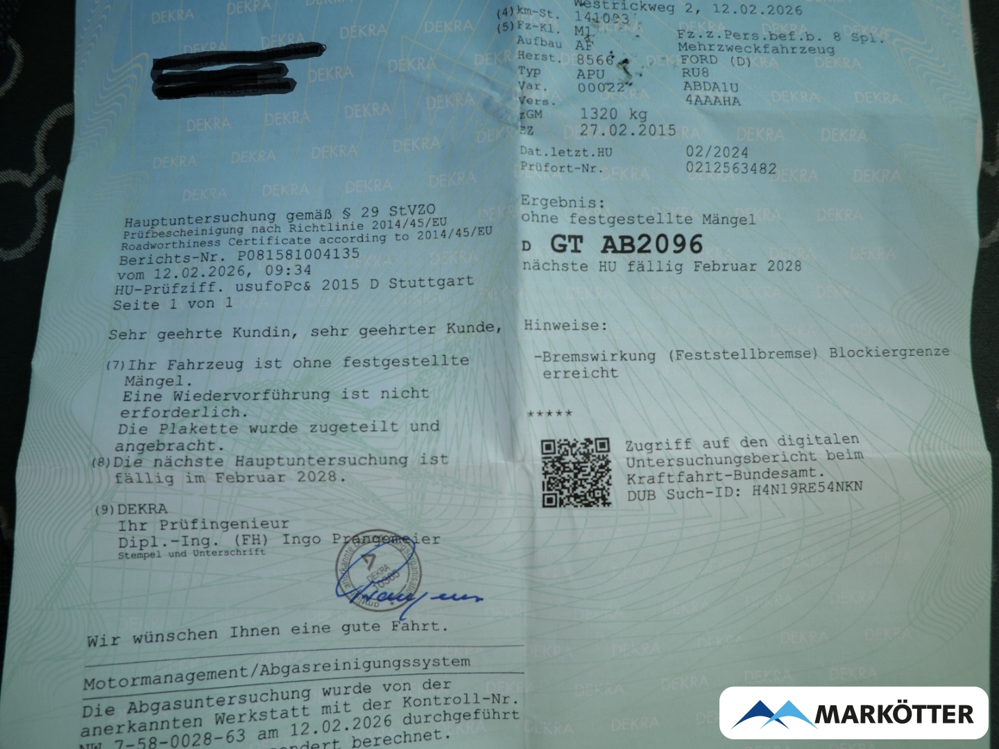 Fahrzeugabbildung Ford Ka 1.2 Cool & Sound Edition /HU 02.2028/
