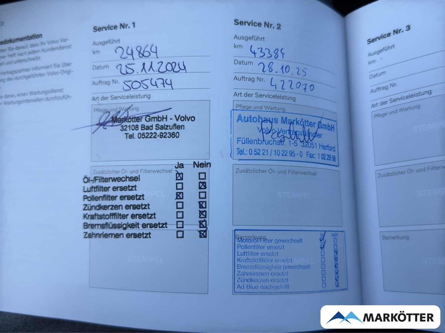 Fahrzeugabbildung Volvo XC60 Plus Dark 2WD B4 Diesel/360°/H&K Sound/AHK