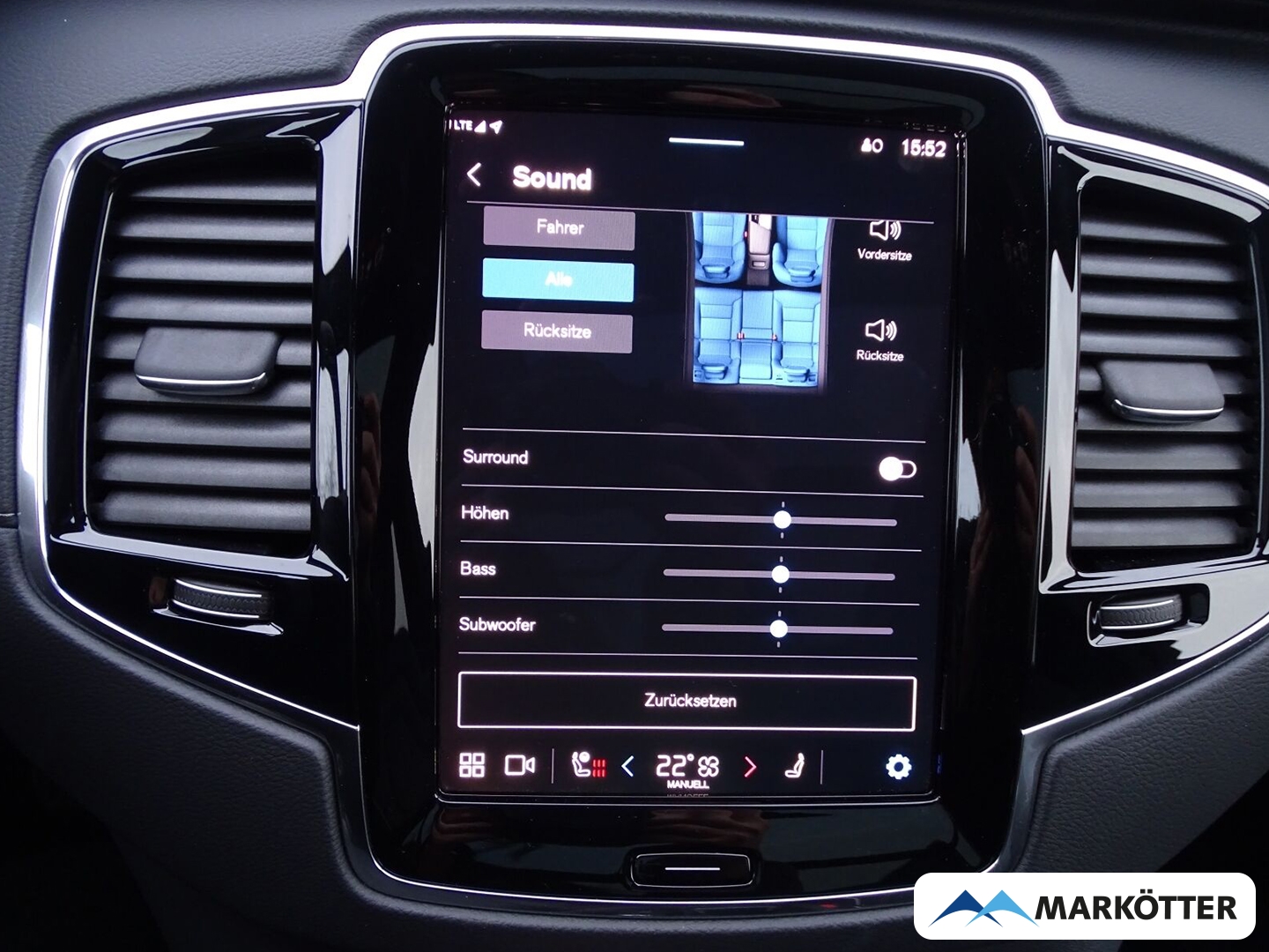 Fahrzeugabbildung Volvo XC90 Ultimate Dark Recharge AWD 7-Sitzer/ACC/LED