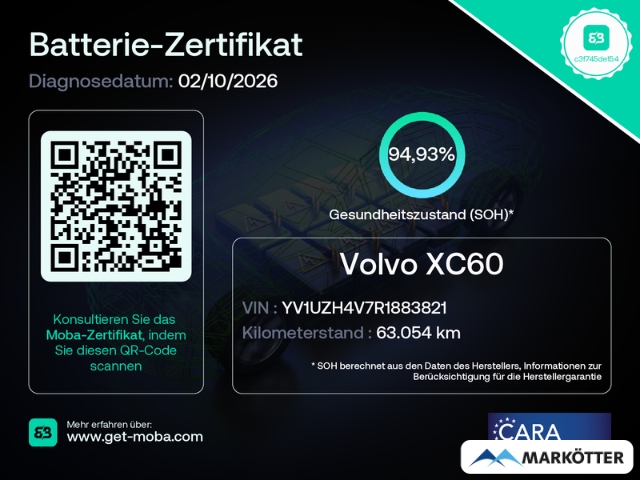 Fahrzeugabbildung Volvo XC60 T6 AWD Plus Dark /AHK/Pano/BLIS/ACC/