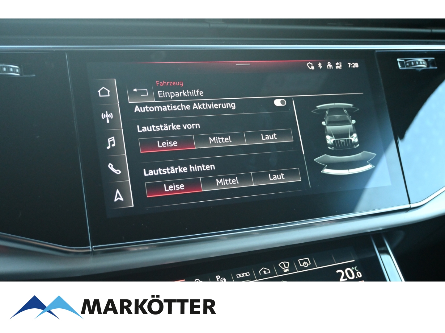 Fahrzeugabbildung Audi Q8 50 TDI quattro S line/ACC/Pano/StandH/Matrix