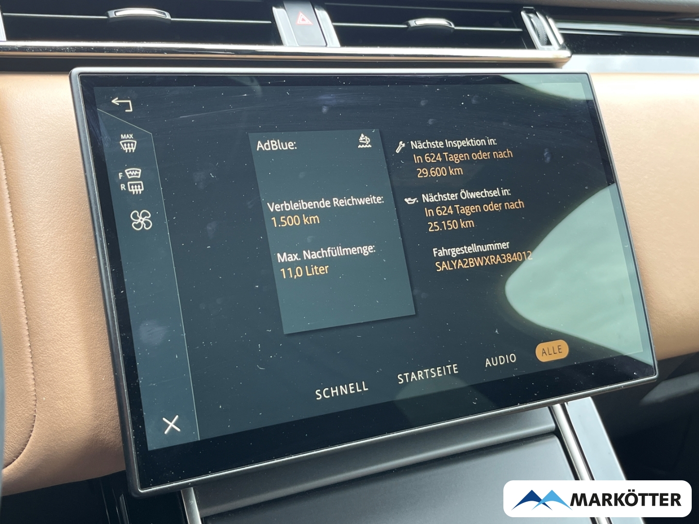 Fahrzeugabbildung Land Rover Range Rover Velar D300 R-Dynamic HSE Standheiz