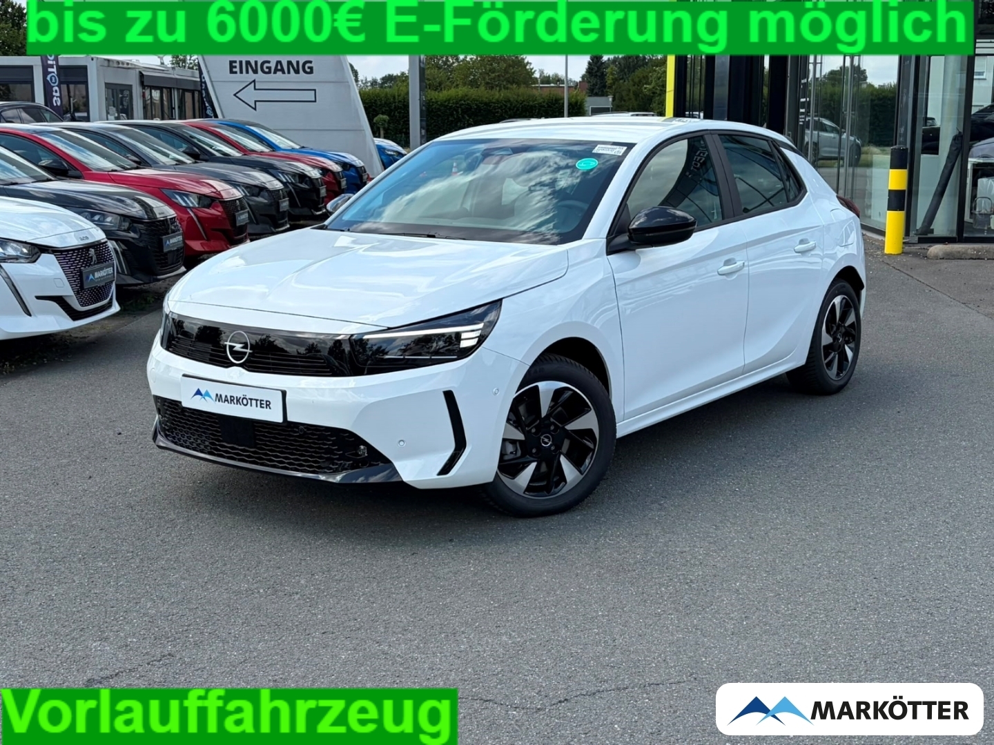 Fahrzeugabbildung Opel Corsa Electric Edition **VORLAUFFAHRZEUG** 11OBC+SHZ+LHZ