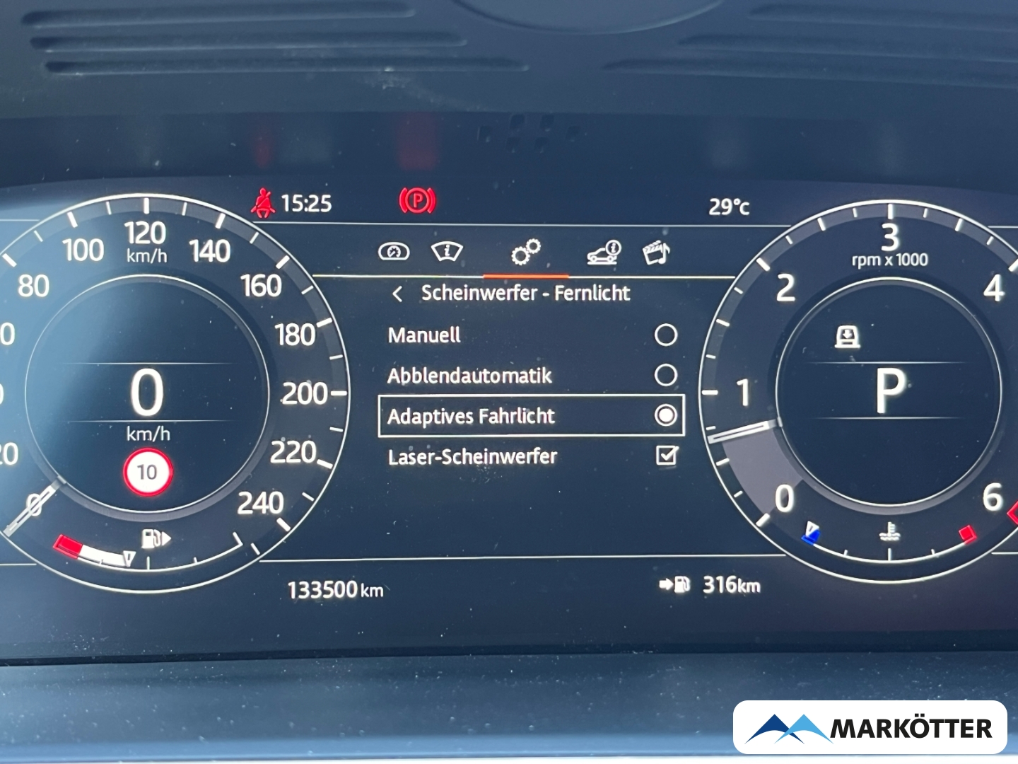Fahrzeugabbildung Land Rover Range Rover Vogue ACC/AHK/StandH/HUD/SVO/Laser