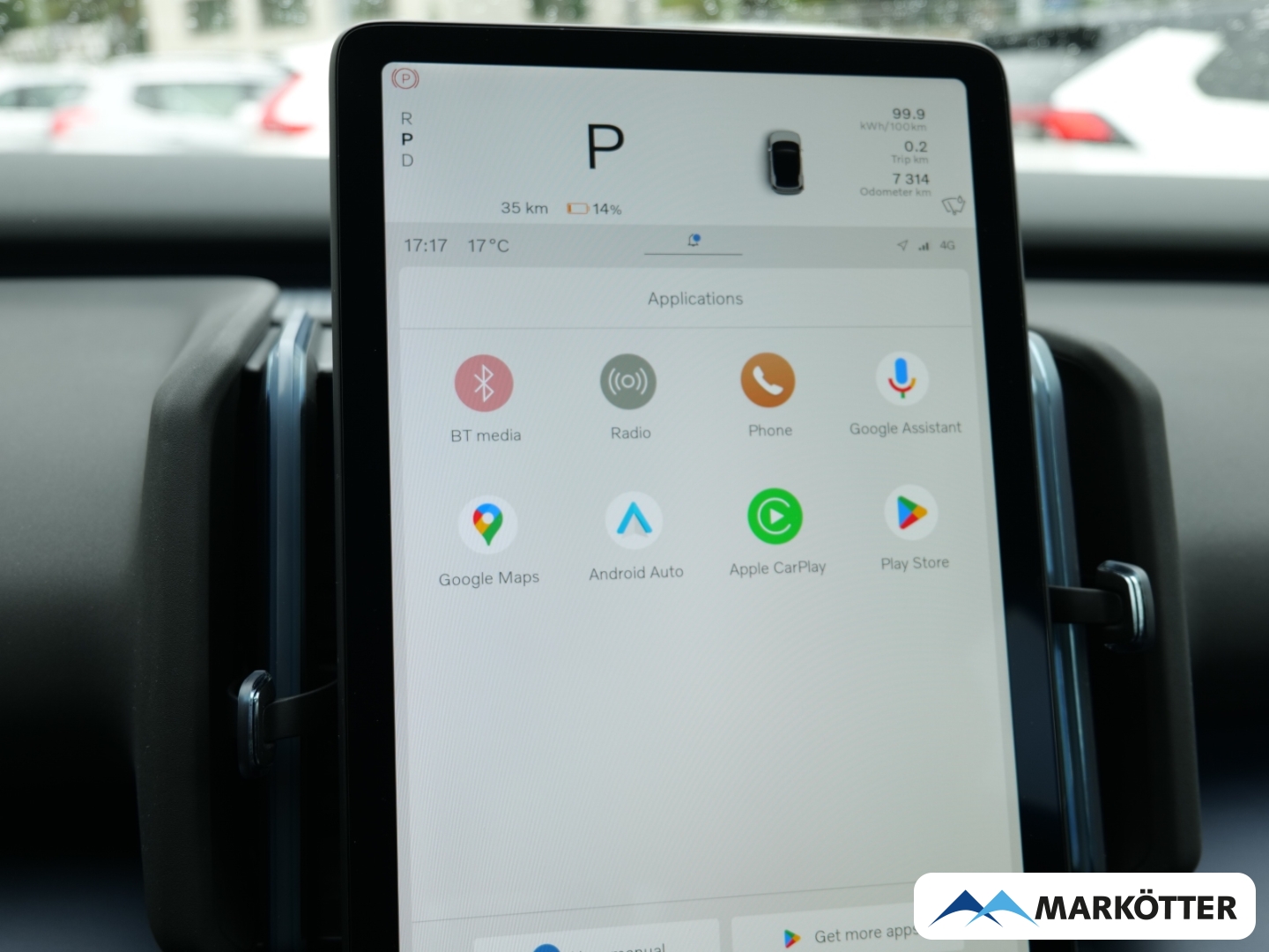 Fahrzeugabbildung Volvo EX30 Single Motor ext. Range Android/Apple/BLIS