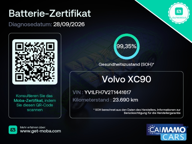 Fahrzeugabbildung Volvo XC90 T8 AWD Plus Dark FACELIFT HUD/PANO/ACC/360°