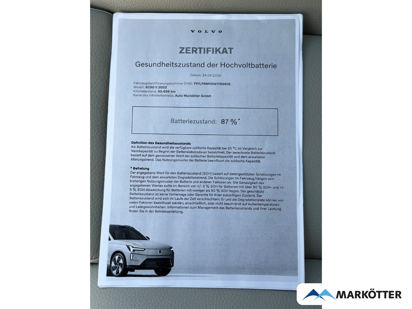 Fahrzeugabbildung Volvo XC90 T8 AWD Inscription Exp. Recharge ACC/S-Dach