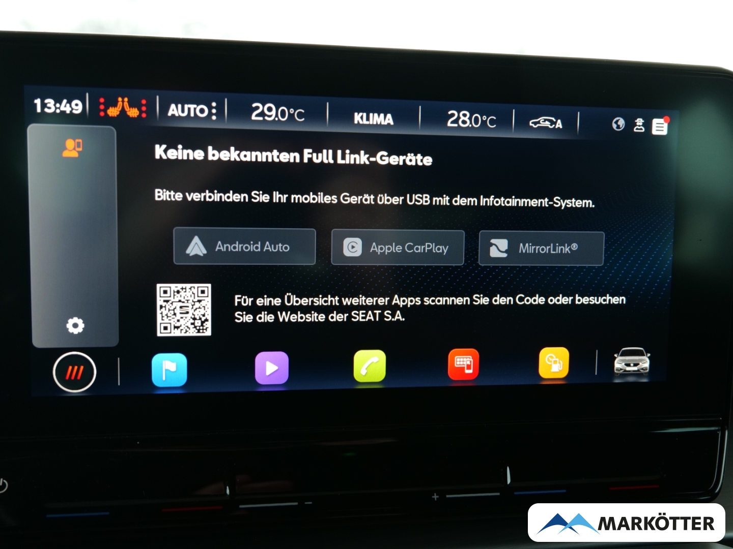 Fahrzeugabbildung SEAT Leon 1.5 TSI FR Navi/Voll-LED/Kamera/Ambiente