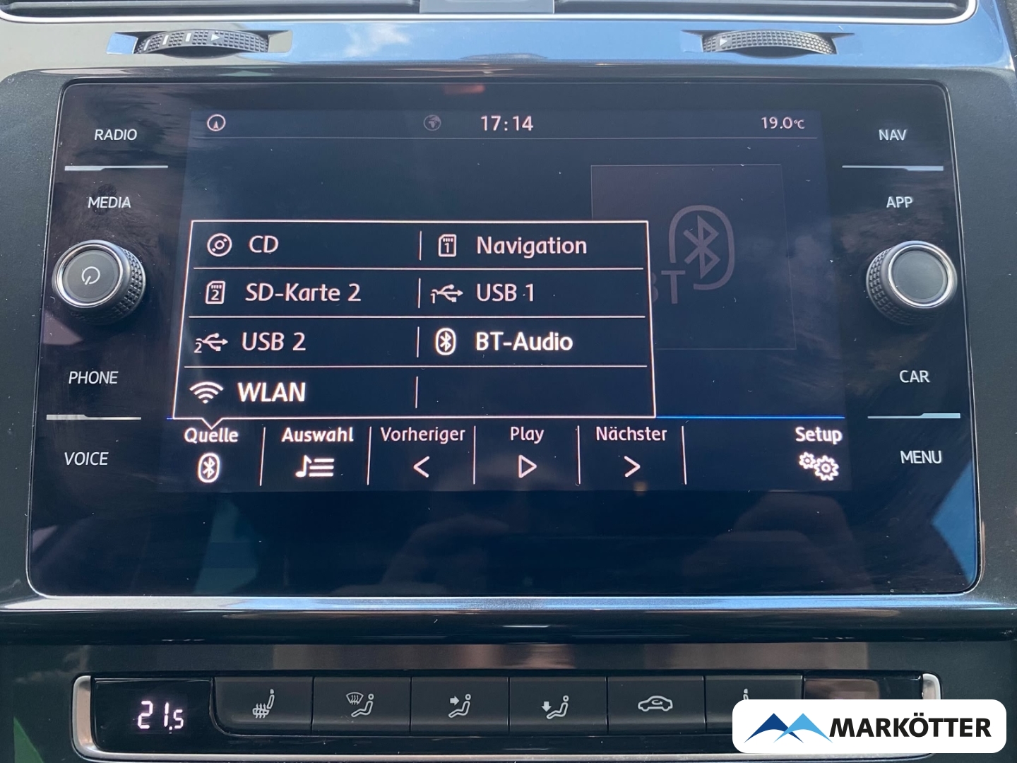 Fahrzeugabbildung Volkswagen Golf VII Variant Comfortline ACC/AHK/LED/SHZ
