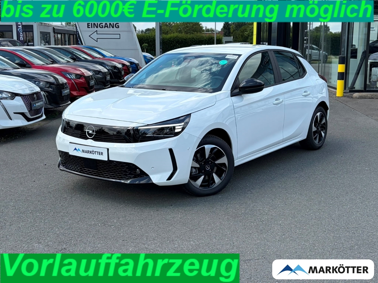 Fahrzeugabbildung Opel Corsa Electric Edition **VORLAUFFAHRZEUG** 11OBC+SHZ+LHZ